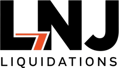 Logo of LN7 Liquidations with a black 'LNJ' and orange number '7' on a white background.