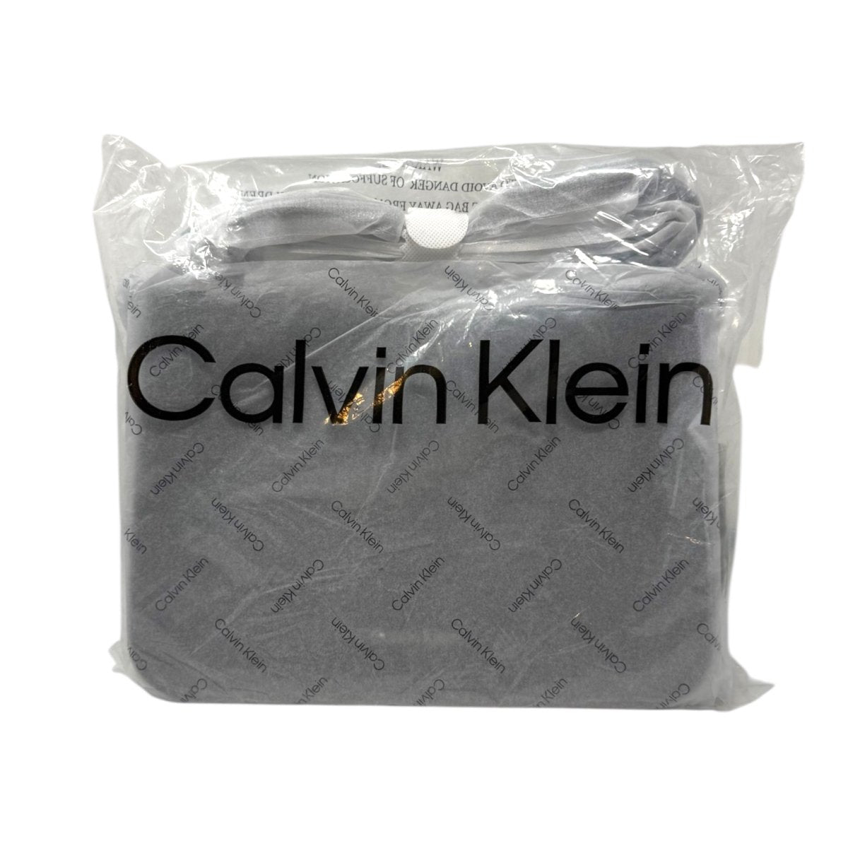 Calvin Klein Sonoma Bubble Lamb Novelty Messenger Crossbody – Black/Silver (New) - LNJ Liquidations