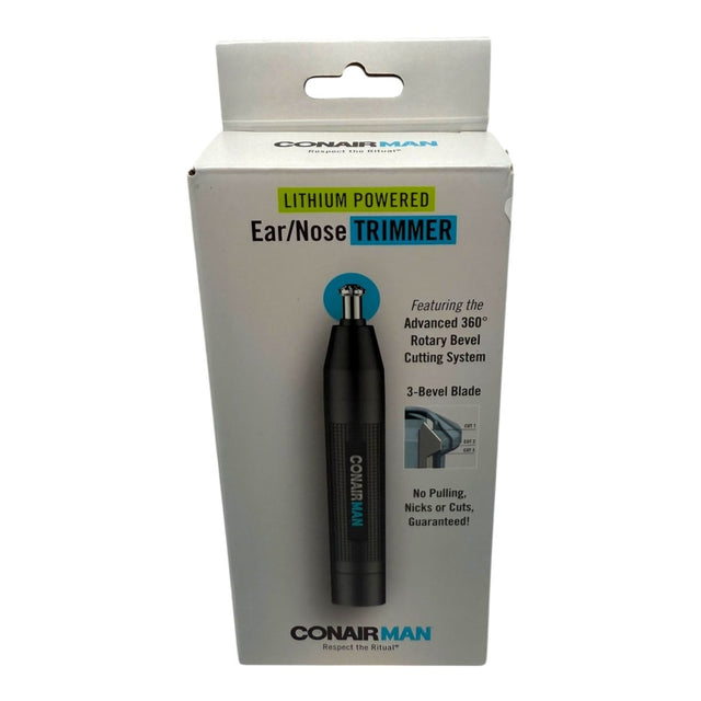 ConairMan Nose Hair Trimmer for Men, For Nose, Ear, and Eyebrows, Patent 360 Bevel - LNJ Liquidations