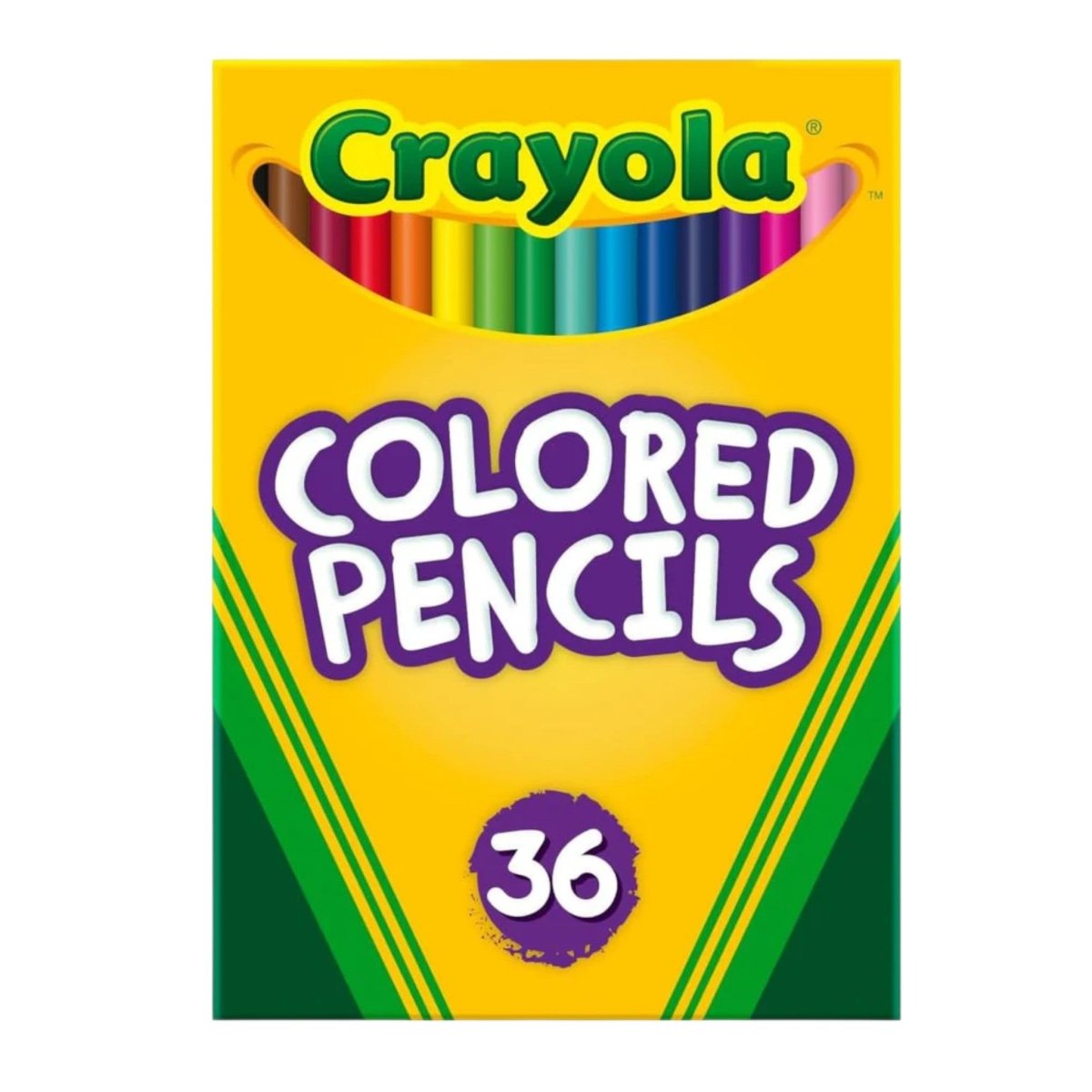 Crayola Colored Pencils 36 Count Pre Sharpened Kids Pencil Set Back to School Supplies - LNJ Liquidations