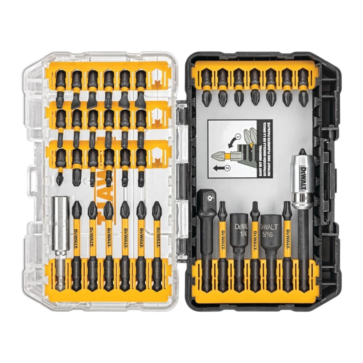 DEWALT Screwdriver Bit Set, Impact Ready, FlexTorq, 40 - Piece (DWA2T40IR) - LNJ Liquidations