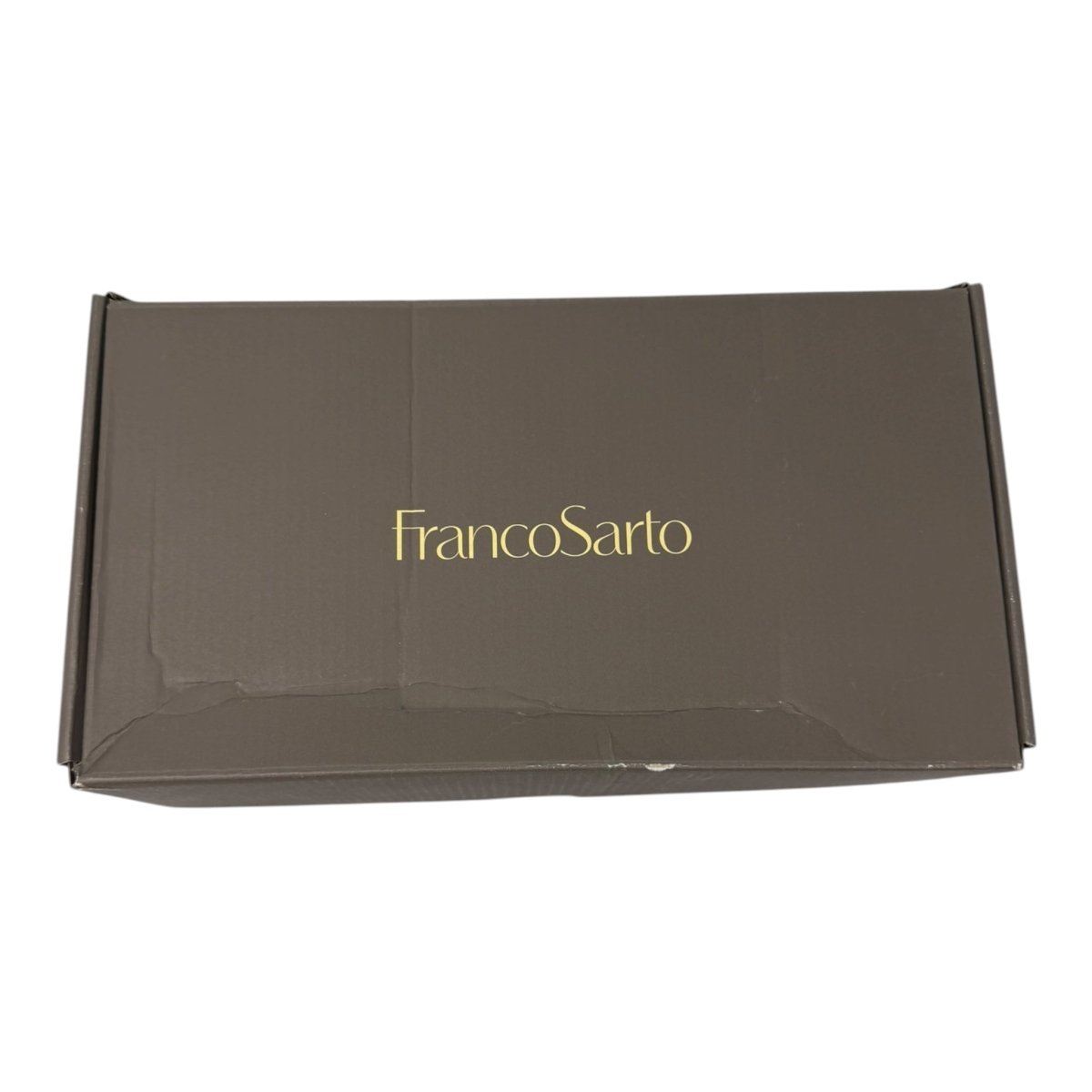 Franco Sarto Womens Ruth Ankle Strap Thong Flat Sandal Tan Brown Smooth 5 M - Clothing And Accessories - LNJ Liquidations