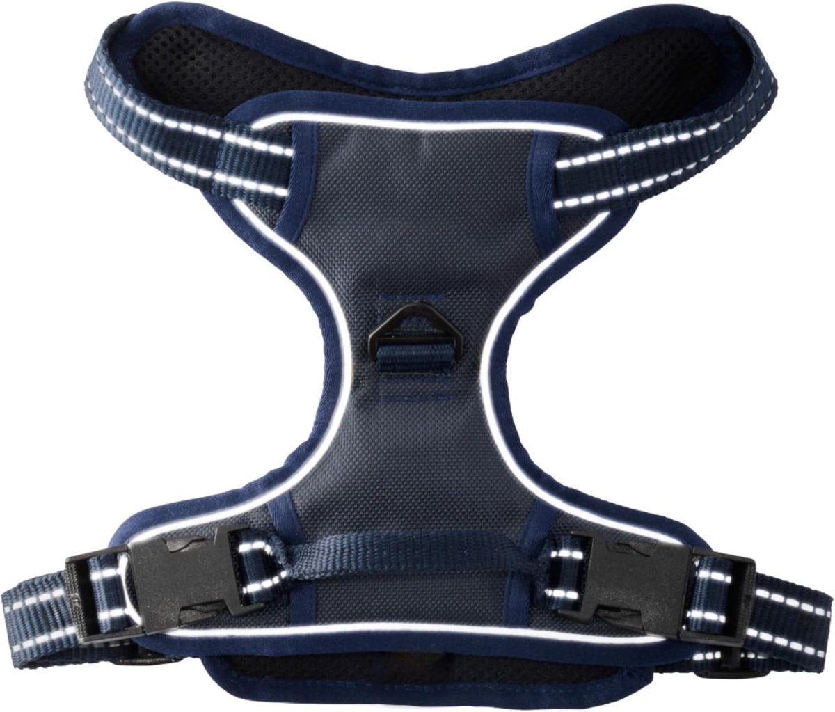 Pet Passion MAX - The Hardy Reflective Harness, Navy, Small - LNJ Liquidations