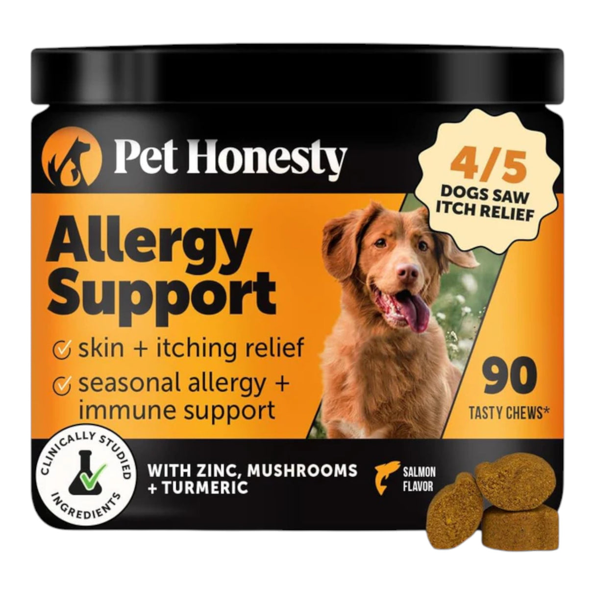 Probiotics for Dogs Digestive Enzymes Prebiotics Gut Health Immunity Itch Relief Duck 90ct - LNJ Liquidations