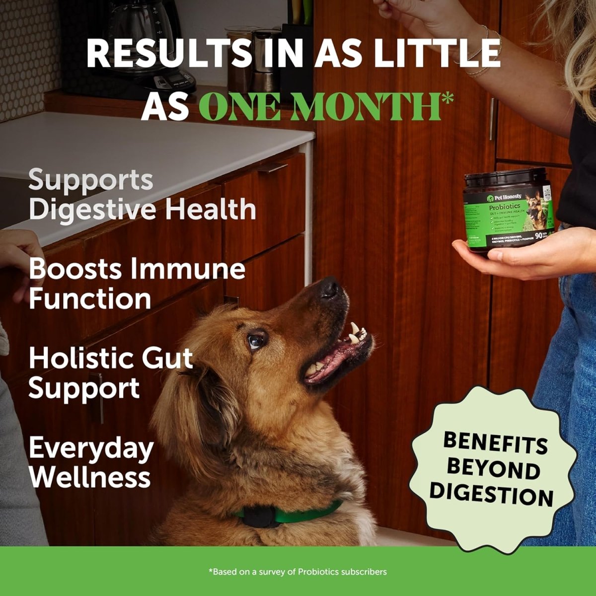 Probiotics for Dogs Digestive Enzymes Prebiotics Gut Health Immunity Itch Relief Duck 90ct - LNJ Liquidations