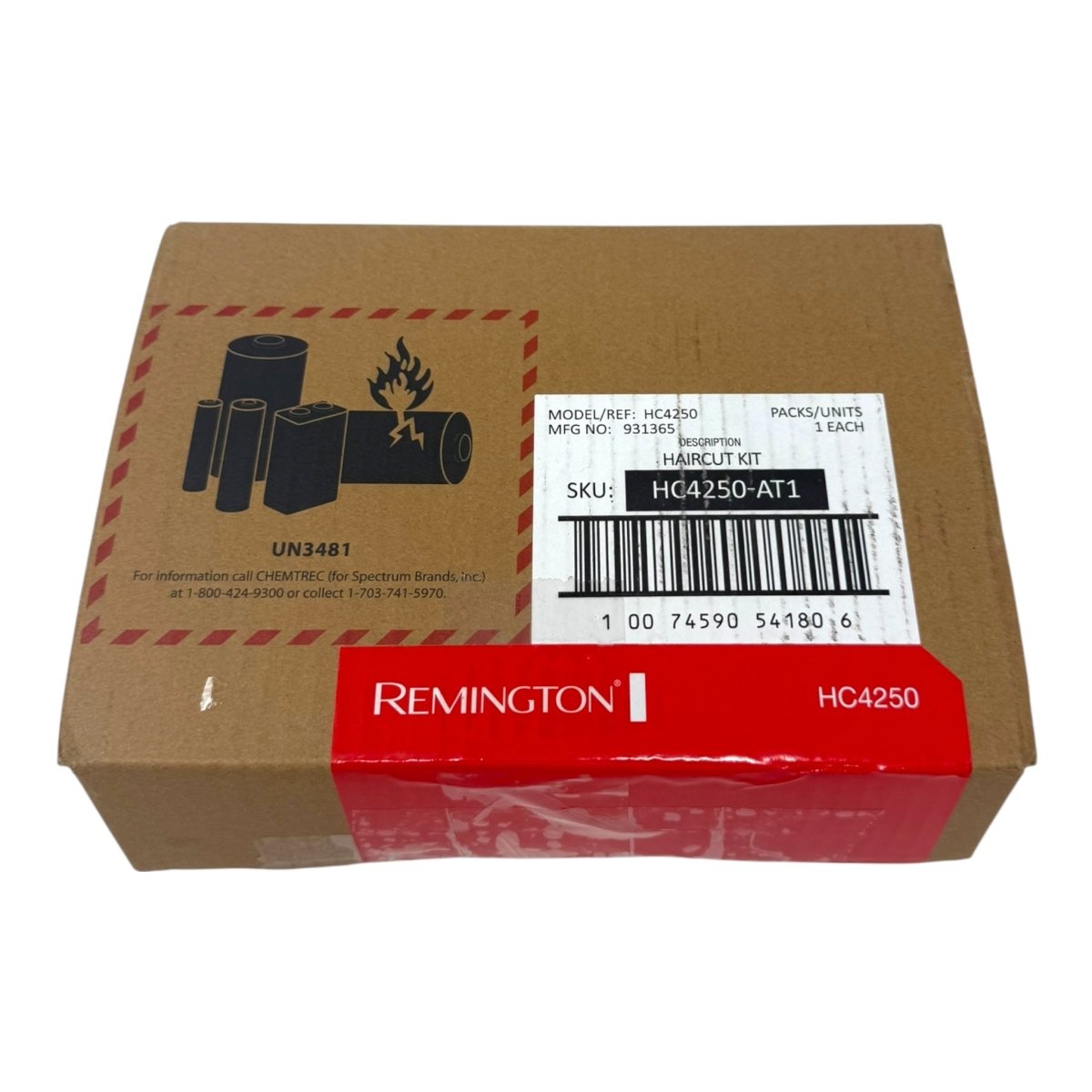 Remington Shortcut Pro Self - Haircut Trimmer Kit, Waterproof Cordless Electric Razor - Open Box - LNJ Liquidations