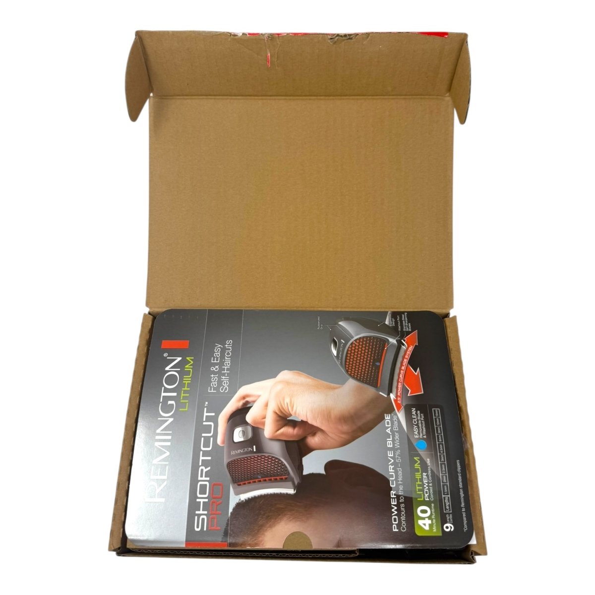 Remington Shortcut Pro Self - Haircut Trimmer Kit, Waterproof Cordless Electric Razor - Open Box - LNJ Liquidations