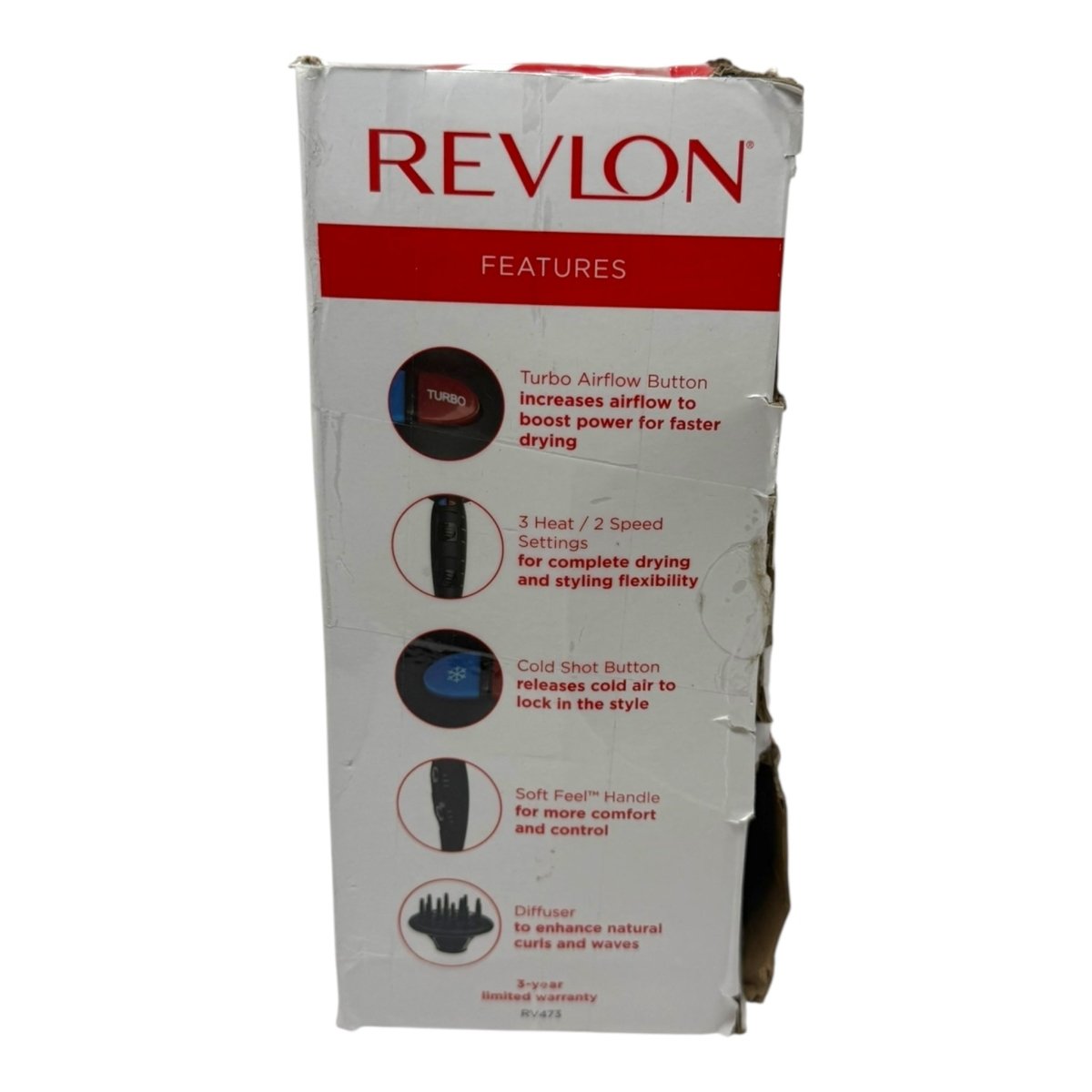REVLON One - Step Volumizer Hair Dryer and Styler with Improved Motor - LNJ Liquidations