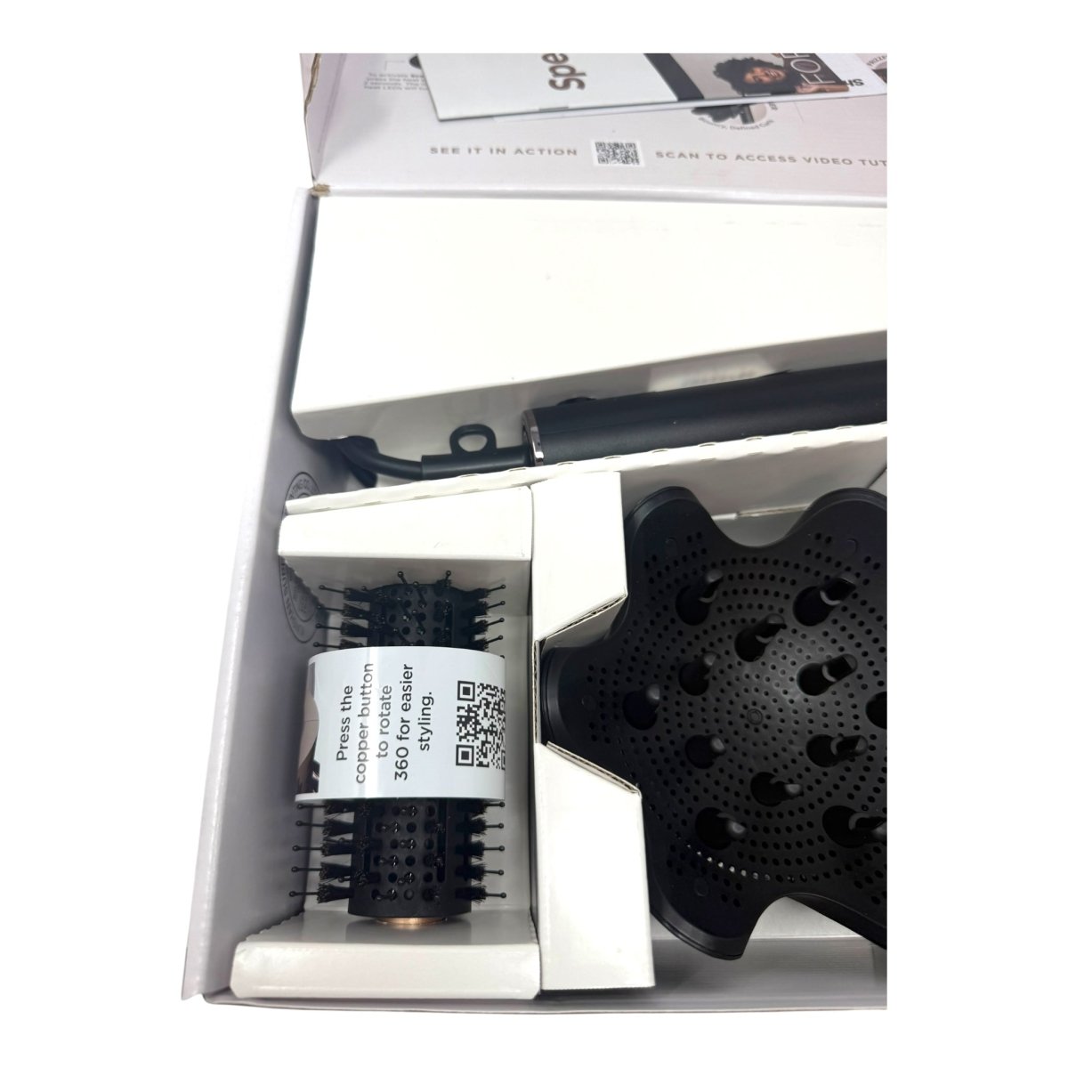 Shark SpeedStyle Pro Professional Performance High - Velocity Hair Dryer System with Scalp Shield and IQ Speed Styling - LNJ Liquidations