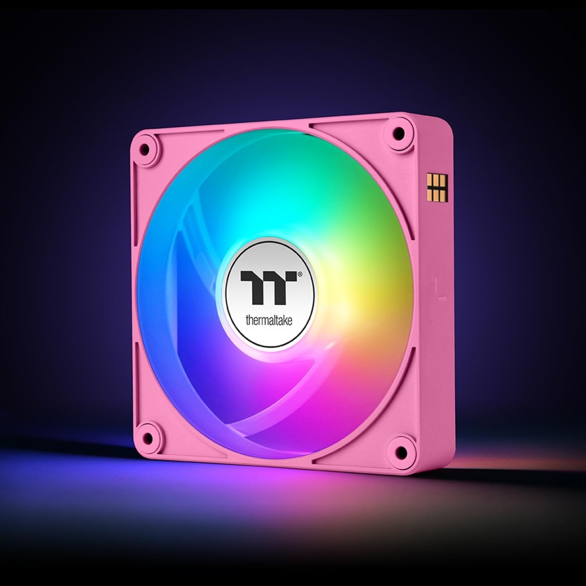 Thermaltake CT140 EX Reverse ARGB Sync PC Cooling Fan 3 Pack Bubble Pink CL - F229 - PL14PK - A - LNJ Liquidations
