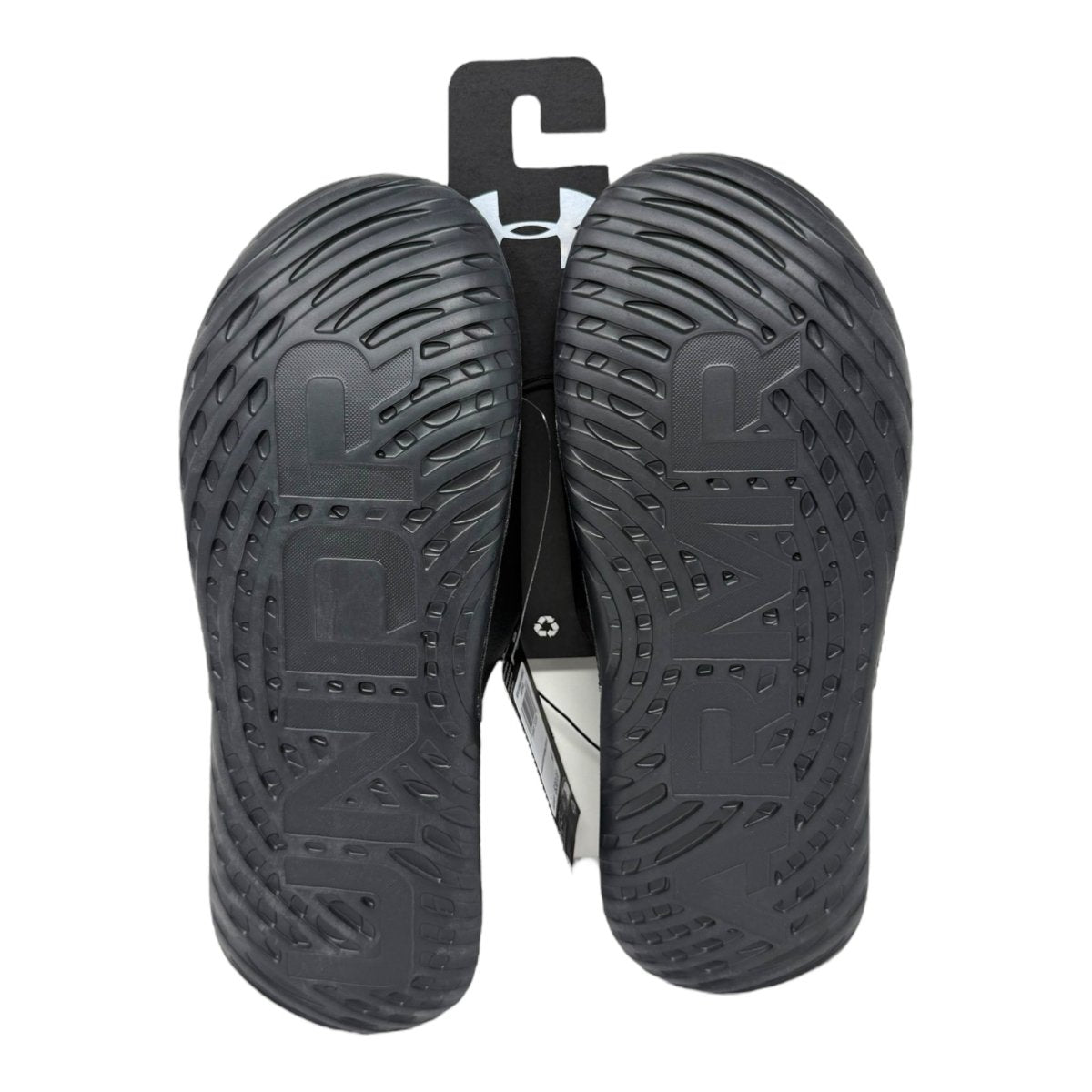 Under Armour Men’s Ignite Select Slides – Black/Black/White (size 12 US) - LNJ Liquidations