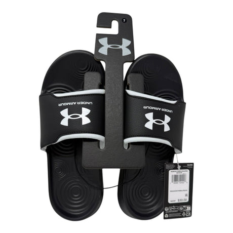 Under Armour Women’s Ignite Select Slide – Black/Black/White Size 7 US - LNJ Liquidations