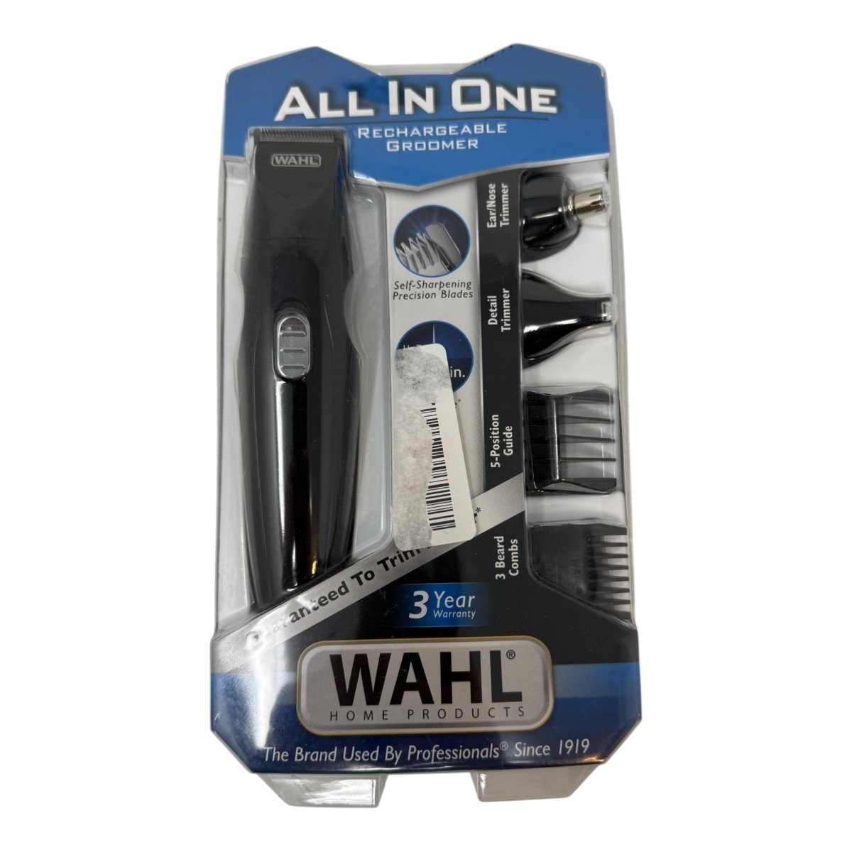 Wahl All - in - One Cordless Rechargeable Ear, Nose, Detail & Beard Trimmer for Men – Model 9685 - 200 - LNJ Liquidations