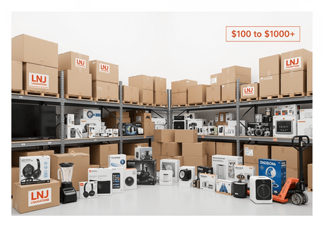 How to Start a Profitable Liquidation Reselling Business: Turn $100 into $1000+ Monthly Income - LNJ Liquidations