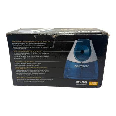 Bostitch Office Personal Electric Pencil Sharpener, Blue - LNJ Liquidations