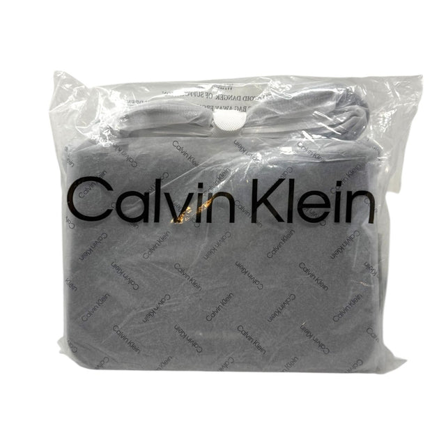 Calvin Klein Sonoma Bubble Lamb Novelty Messenger Crossbody – Black/Silver (New) - LNJ Liquidations