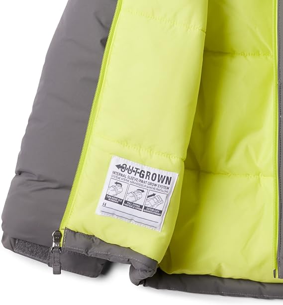 Columbia Youth Boys Lightning Lift II Jacket City Grey Shark X Large New - LNJ Liquidations