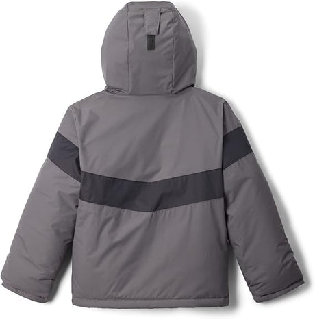 Columbia Youth Boys Lightning Lift II Jacket City Grey Shark X Large New - LNJ Liquidations