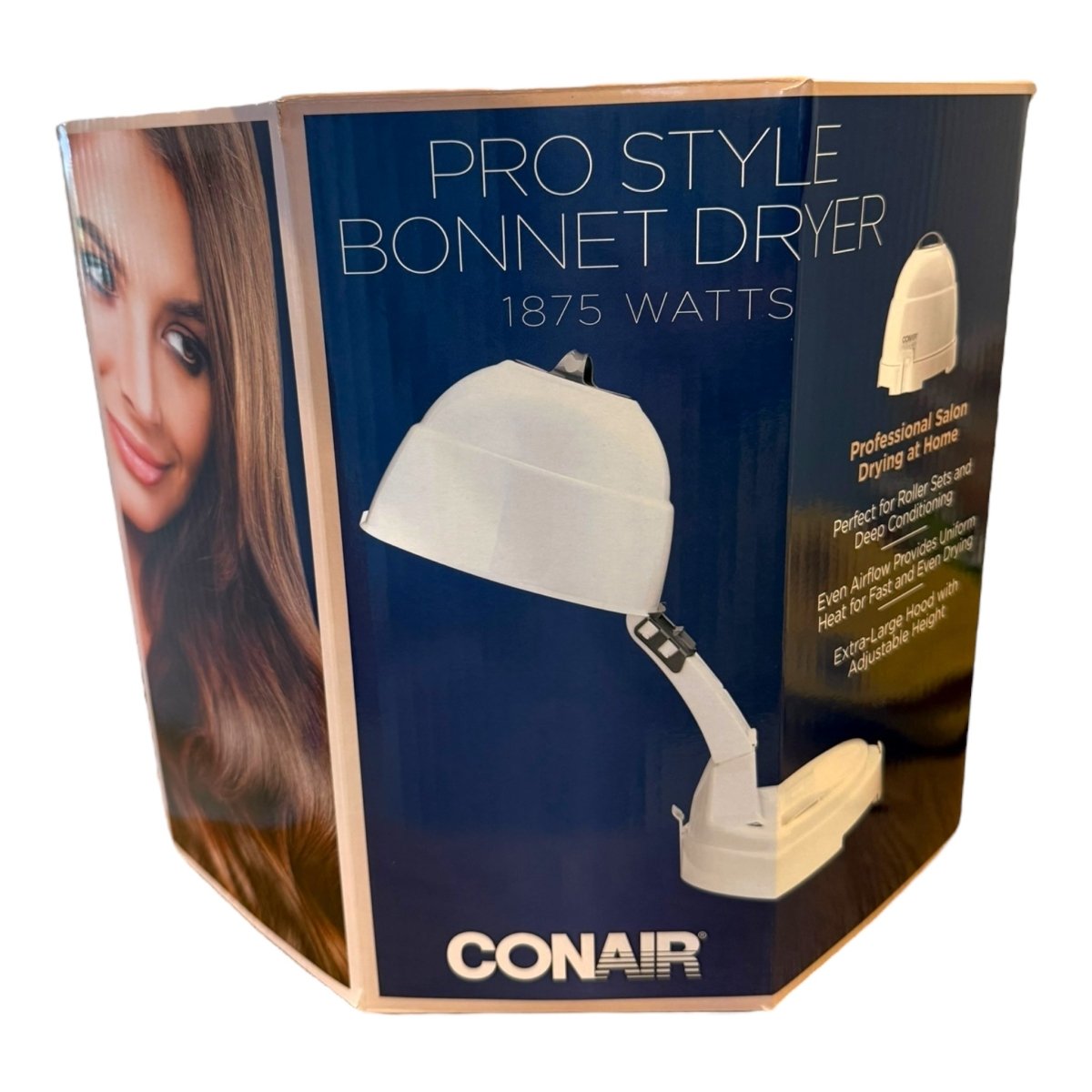 Conair Bonnet Hair Dryer, 1875W Pro Style Bonnet Ionic Hair Dryer - LNJ Liquidations