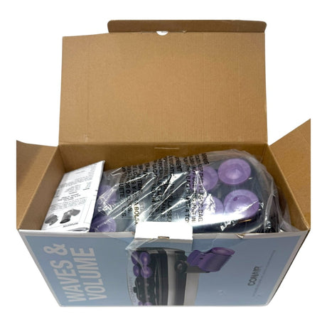 Conair Hot Rollers Hair Curlers Heated Rollers with Roller Clips - Open Box - LNJ Liquidations