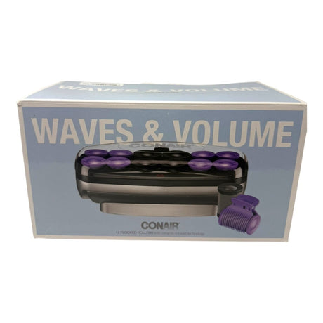 Conair Hot Rollers Hair Curlers Heated Rollers with Roller Clips - Open Box - LNJ Liquidations