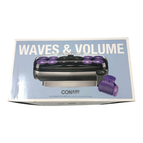 Conair Hot Rollers Hair Curlers Heated Rollers with Roller Clips - Open Box - LNJ Liquidations