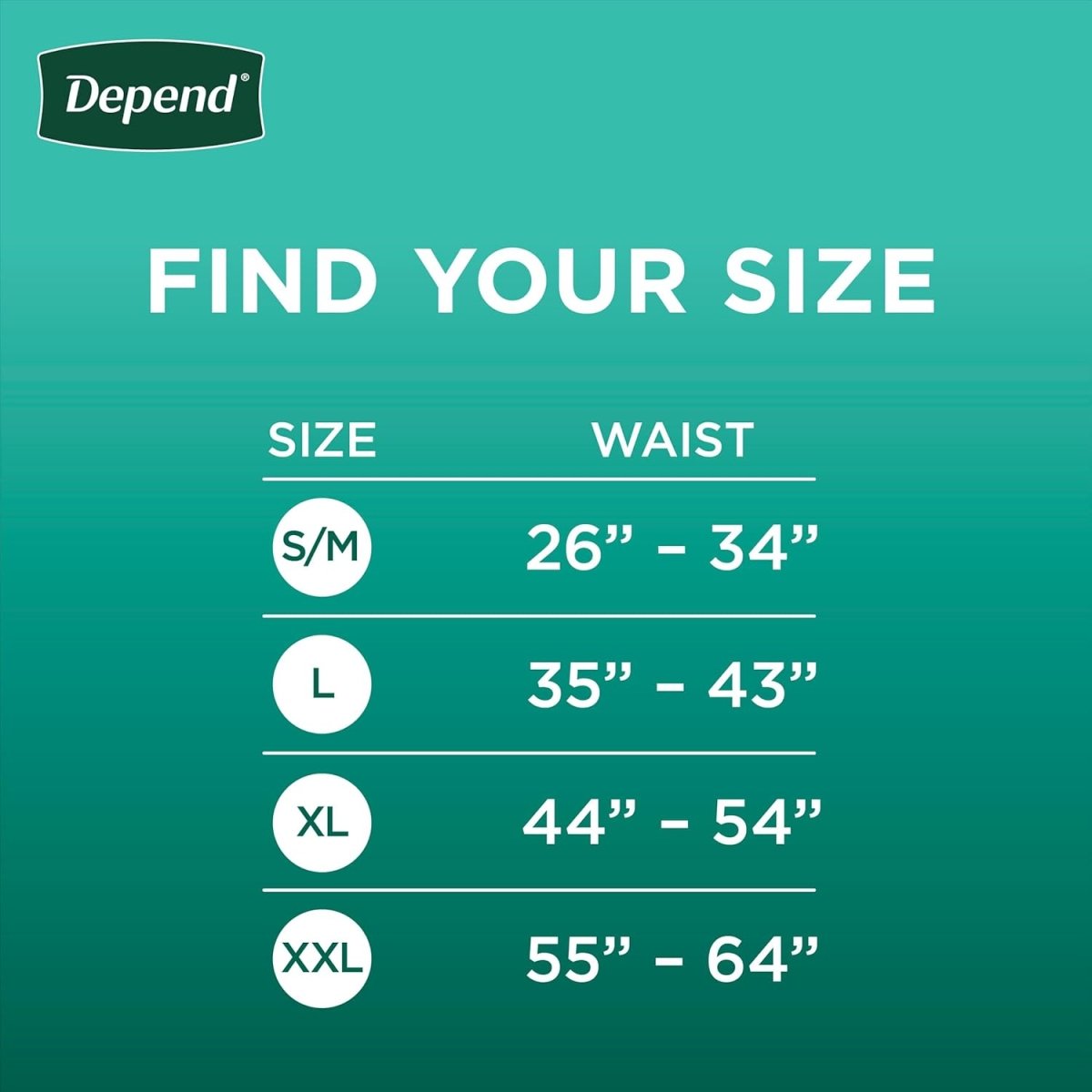 Depend Fresh Protection Adult Incontinence Underwear for Men, Disposable, Maximum,XXL, Grey, 44 Count - LNJ Liquidations