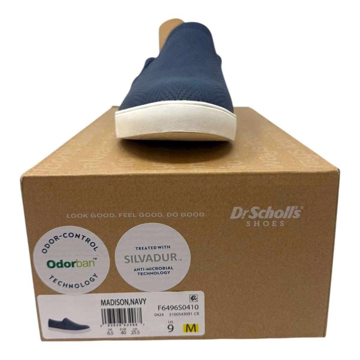 Dr. Scholl's Shoes Women's Madison Slip On Fashion Sneaker, Navy Altitude Print, 9 US - Clothing And Accessories - LNJ Liquidations