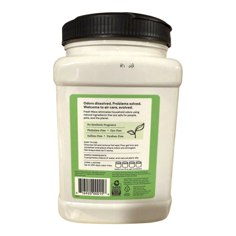 Fresh Wave Odor Removing Gel Refill 63oz Original Scent Plant Based Odor Eliminator - LNJ Liquidations