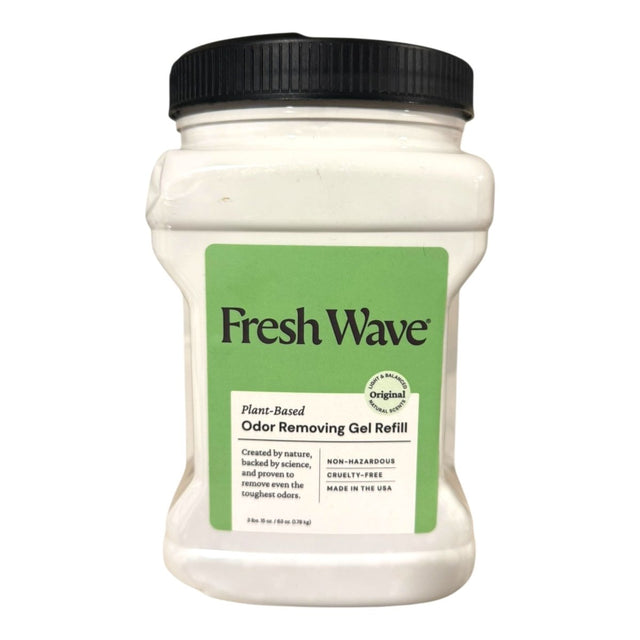 Fresh Wave Odor Removing Gel Refill 63oz Original Scent Plant Based Odor Eliminator - LNJ Liquidations