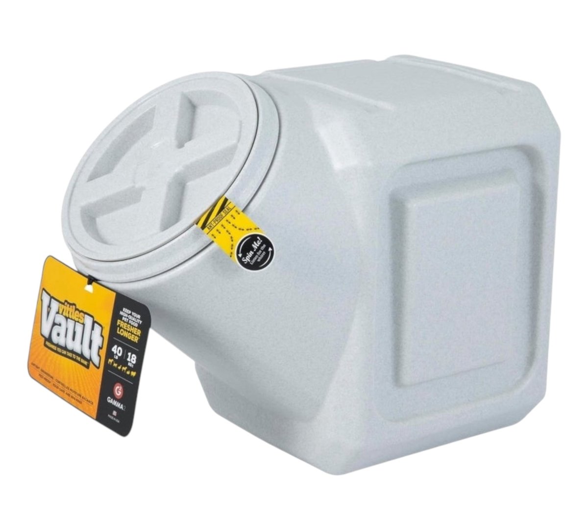 Gamma2 Vittles Vault Stackable Dog Food Storage Container with Sealing Lid Up to 40 lbs USA Made - LNJ Liquidations