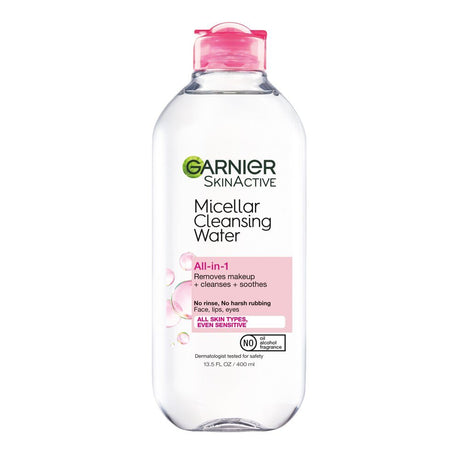 Garnier SkinActive Micellar Cleansing Water All in 1 Cleanser & Makeup Remover, 13.5 Ounces - Health & Beauty - LNJ Liquidations