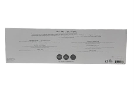 Kristin Ess Hair 1" Titanium Curling Iron – Beach Waves & Curls for Short Hair – Ionic Technology, Dual Voltage, Fast Heat, Auto Shut - Off – Open Box - LNJ Liquidations