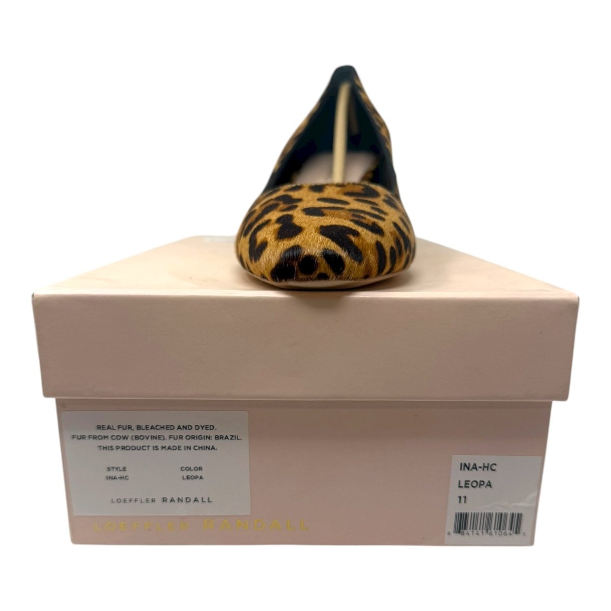 LOEFFLER RANDALL Women's INA - HC Pump, Leopard, 11 Medium US - Clothing And Accessories - LNJ Liquidations