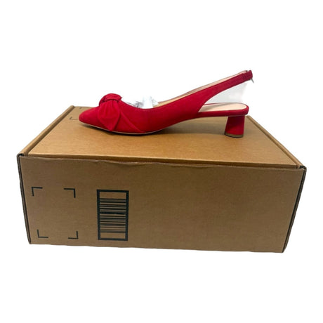 LOEFFLER RANDALL Women's Laura - KS Pump, Bright red, 6.5 Medium US - Clothing And Accessories - LNJ Liquidations