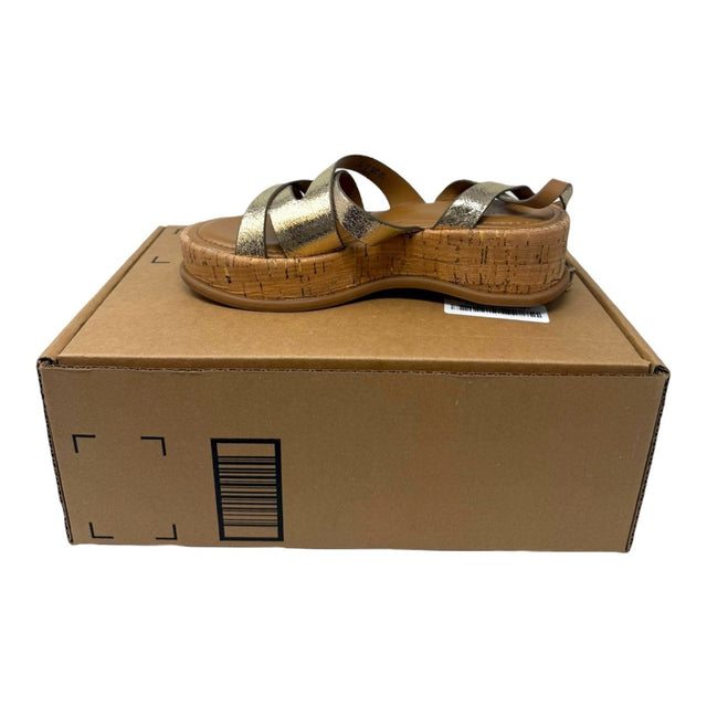 Naturalizer Womens Riley Platform Heel Strappy Sandal Light Bronze 6.5 M - Clothing And Accessories - LNJ Liquidations