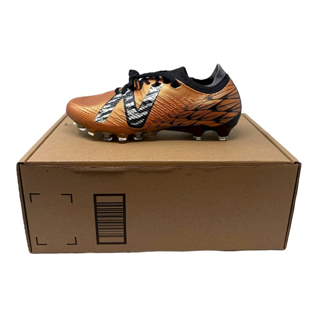 New Balance Men's Tekela v4 Pro Low Laced FG Soccer Shoe, Copper/Black/Silver, 6.5 - Clothing And Accessories - LNJ Liquidations