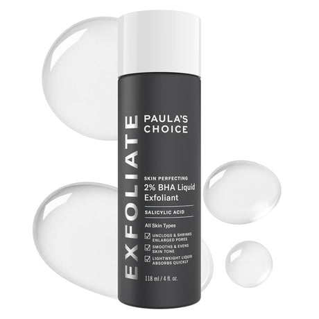 Paula's Choice SKIN PERFECTING 2% BHA Liquid Exfoliant, Salicylic Acid Exfoliant - Facial Exfoliator - LNJ Liquidations