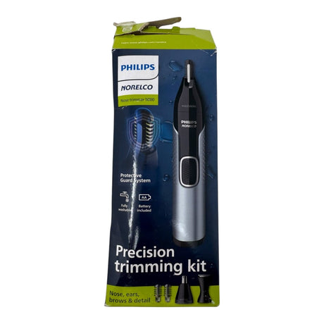 Philips Norelco Nose Trimmer 5000 Nose Ear Eyebrow Trimming Kit - Open Box - LNJ Liquidations