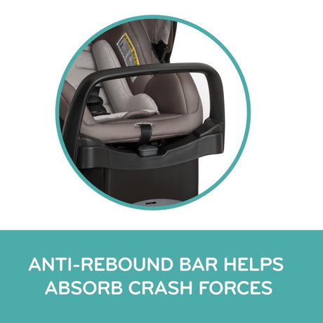 Pivot Modular Travel System with LiteMax Infant Car Seat (Casual Gray) - LNJ Liquidations