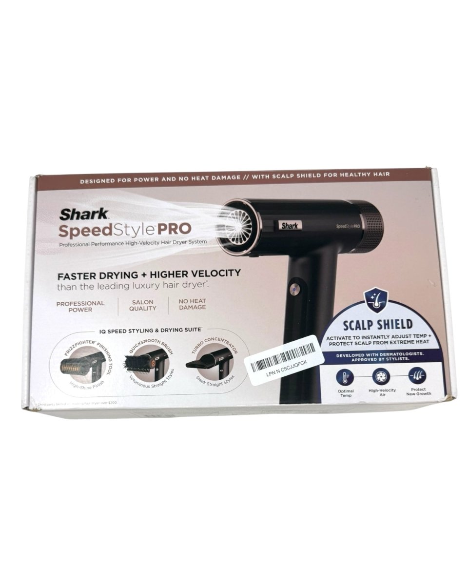 Shark SpeedStyle Pro Professional High Velocity Hair Dryer System HD731 - Pre Owned - LNJ Liquidations