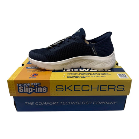 Skechers Women's Go Walk Flex Hands Free Slip - Ins - Grand Entry Sneaker, Navy/White, 8 - Clothing And Accessories - LNJ Liquidations