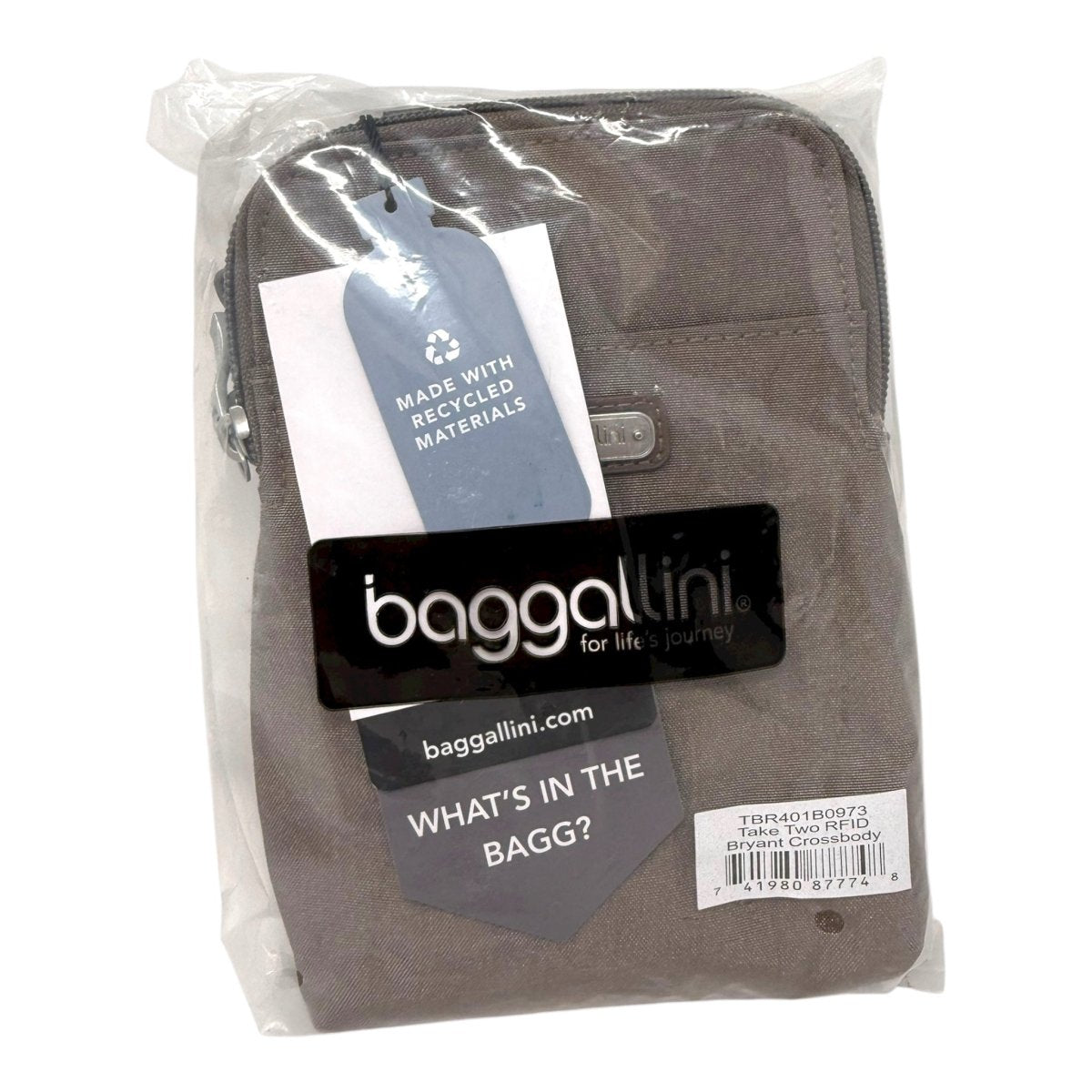 Take Two RFID Bryant Crossbody - 5x7.25 Lightweight Small Phone Wallet Crossbody Bag - Nylon Travel Purse" - Clothing And Accessories - LNJ Liquidations