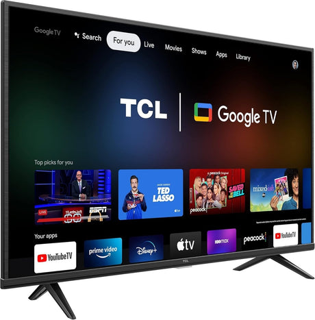 TCL 43 Inch Class 4 Series 4K UHD HDR Smart Google TV 43S446 2022 Model - LNJ Liquidations