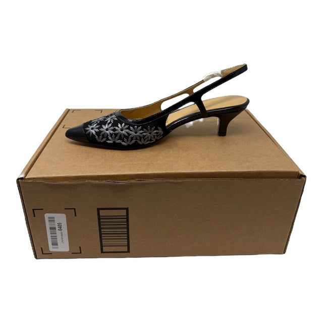 Trotters Women's Kimberly Dress Pump, Black/Grey, 7 N US - Clothing And Accessories - LNJ Liquidations